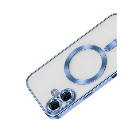 Apple Uyumlu İphone 16 Kılıf Kross Magneticsafe Kapak - Sierra Blue