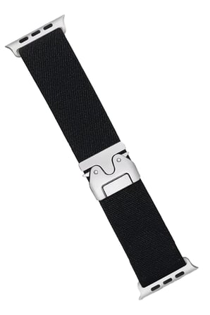 Apple Watch 42mm Forest Kumaş Kordon - Siyah