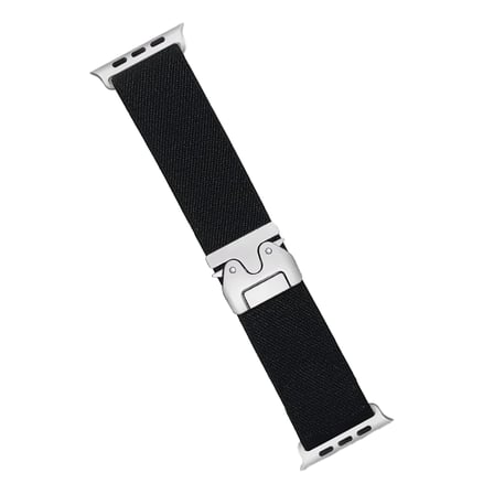 Apple Watch 42mm Forest Kumaş Kordon - Siyah