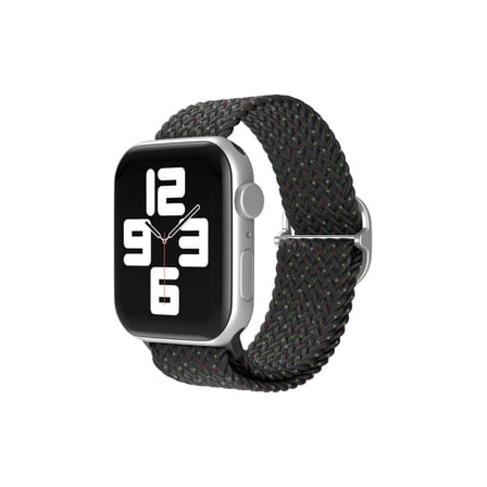 Apple Watch 42mm Star Kordon - Benekli Siyah
