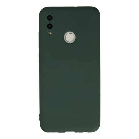 Huawei P Smart 2019 Kılıf Nano içi Kadife Silikon - Koyu Yeşil