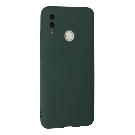 Huawei P Smart 2019 Kılıf Nano içi Kadife Silikon - Koyu Yeşil
