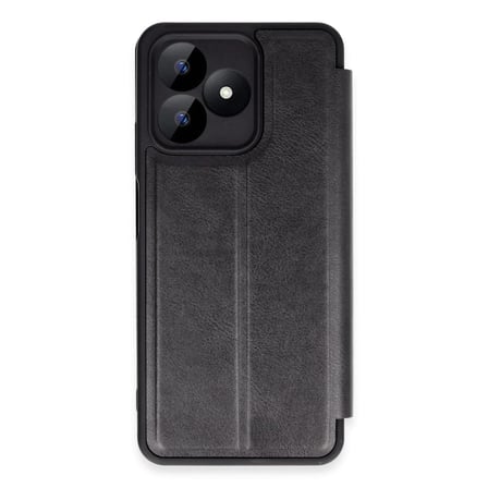 Realme Note 50 4G Kılıf Flip Cover - Siyah