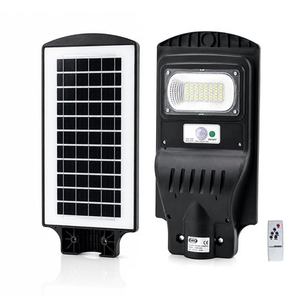 100W - 6500K Solar - Güneş Enerjili Sokak Lambası - Armatür Sensörlü Bahçe-balkon-sokak ARS-348964