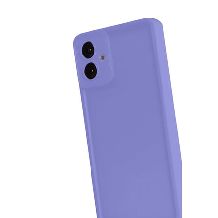 Samsung Galaxy A07 4G Viera Silikon - Lila