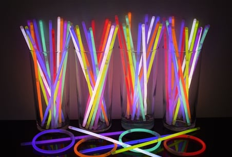 Parti Süsleme Malzemeleri Glow Fosforlu Neon Bileklik 50 Adet