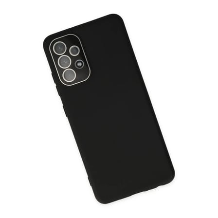 Samsung Galaxy A53 5G Kılıf Lansman Glass Kapak - Siyah