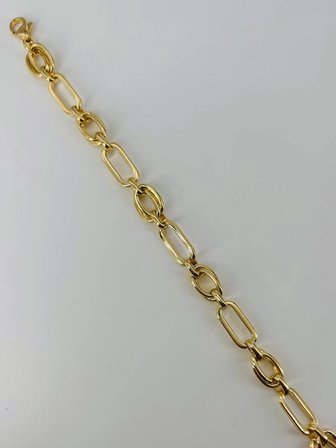 Zirkon Taşlı Pirinç Bileklikler 17+4 Cm  - Kbl0383