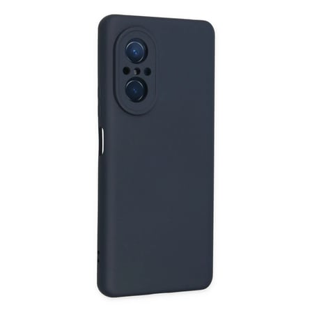 Huawei Nova 9 SE Kılıf Nano içi Kadife Silikon - Lacivert