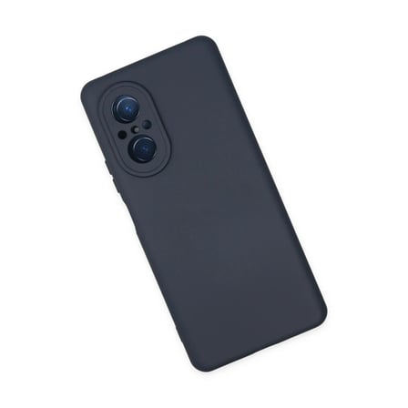 Huawei Nova 9 SE Kılıf Nano içi Kadife Silikon - Lacivert
