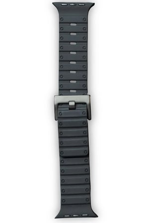 Apple Watch 42mm Magnus Mıknatıslı Silikon Kordon - Siyah