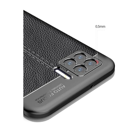 Oppo A73 Kılıf Auto Focus Kapak - Lacivert