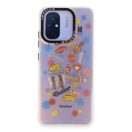 Redmi 12C Kılıf Estoril Desenli Kapak - Estoril - 16