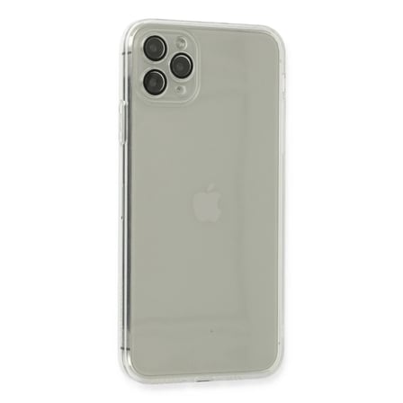 Apple iPhone 11 Pro Kılıf Fly Lens Silikon - Şeffaf