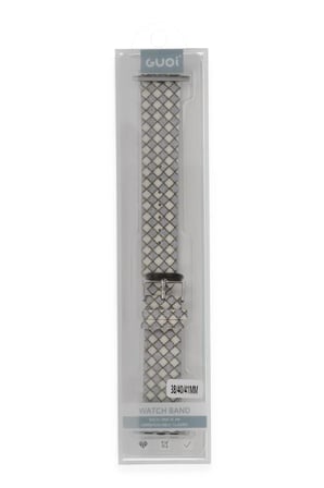Apple Watch 42mm Karo Motif Kordon - Lila