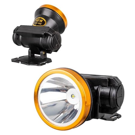 PM-4524 Power Ledli Su Geçirmez Şarjlı Balıkçı Kafa Feneri