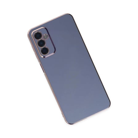Samsung Galaxy M23 Kılıf Volet Silikon - Mavi