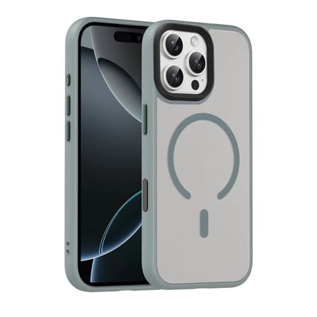 Joko Apple iPhone 16 Pro Max Megane Magsafe Kapak - Titan Gri