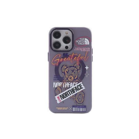 Apple iPhone 14 Pro Kılıf Apollo Magneticsafe Desenli Kapak - Apollo Mor - 2
