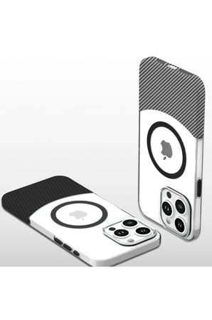 Joko Apple iPhone 16 Plus Carbon Puzzle Magsafe Kapak - Açık Mavi