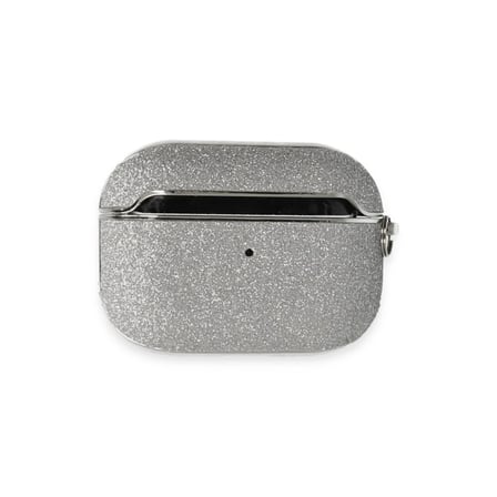 Kulaklık Aksesuarları Airpods 3 (3.nesil) Spell Simli Kılıf Gümüş