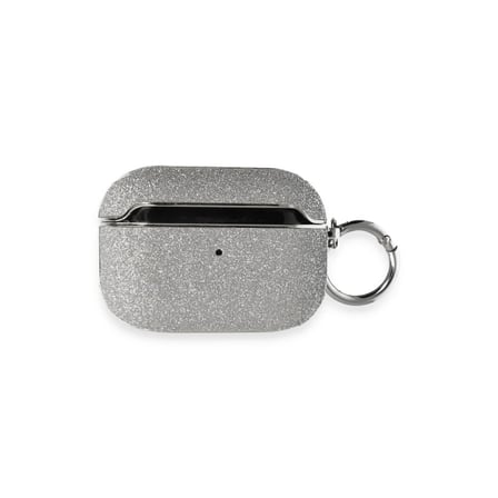 Kulaklık Aksesuarları Airpods 3 (3.nesil) Spell Simli Kılıf Gümüş