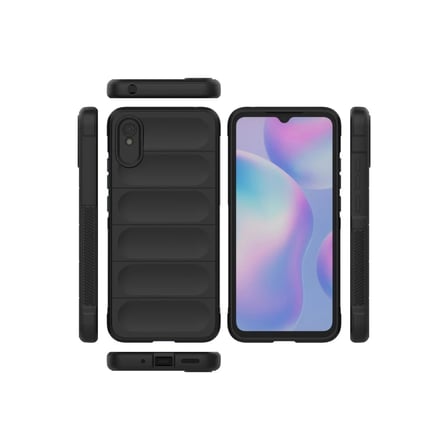 Xiaomi Redmi 9A Kılıf Optimum Silikon - Siyah