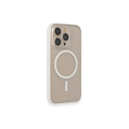 Apple İphone 14 Pro Kılıf Grand Magneticsafe Kapak - Beyaz
