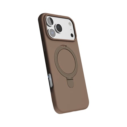 iPhone 17 Pro Regal Magsafe Standlı Kapak - Çöl Titanyum