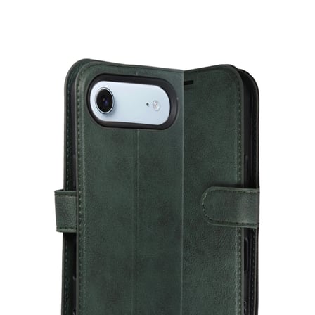 iPhone 17 Air Trend S Plus Kapaklı Kılıf - Yeşil