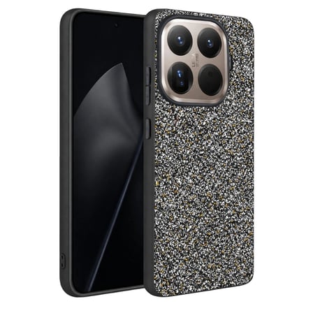 Onegif Xiaomi Mi 15t Pro Bright Simli Kapak - Gold