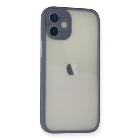 Apple iPhone 11 Pro Max Kılıf Montreal Silikon Kapak - Gri