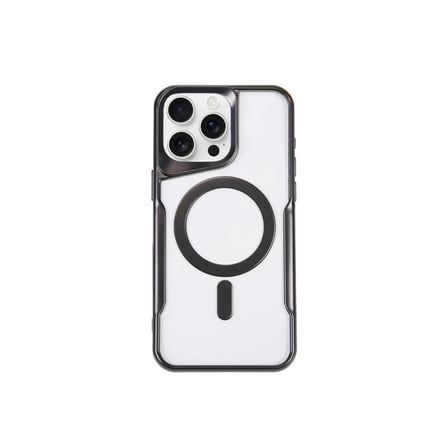 iPhone 14 Pro Max Kılıf Boyi Magsafe Silikon Kapak - Siyah