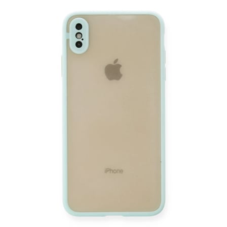 Apple iPhone X Kılıf Montreal Silikon Kapak - Turkuaz