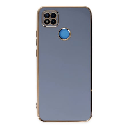 Redmi 9C Kılıf Volet Silikon - Mavi