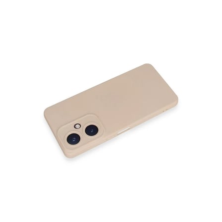 Vivo Y27 Kılıf Nano içi Kadife Silikon - Pudra
