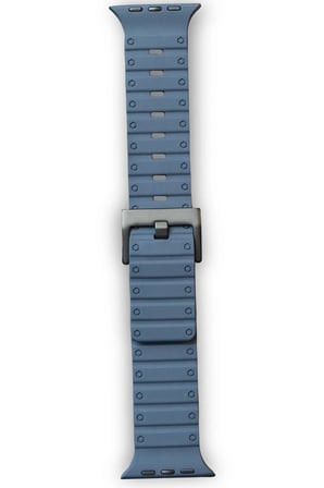 Apple Watch 42mm Magnus Mıknatıslı Silikon Kordon - Mavi
