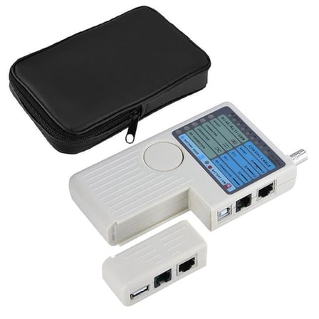 PM-20629 RJ11-RJ45-USB-BNC Kamera Kablo Test Cihazı