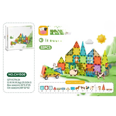 Magnetic Blok . cm  Parça