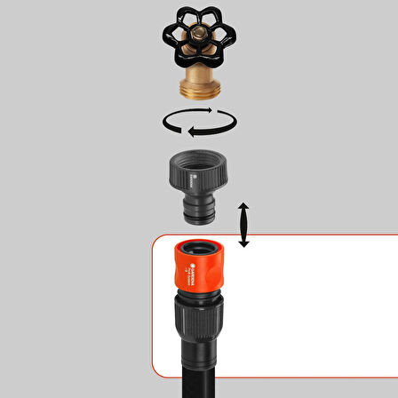 Gardena 2817 Hortum Bağlantı Adaptörü 3/4"