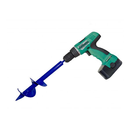 Akyol Matkap Toprak Burgusu Ucu Fide Fidan Çiçek Dikme 60cmx5 cm