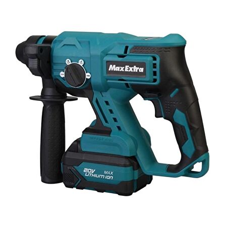 Max Extra MXP9022 Profesyonel Akülü Kömürsüz Kırıcı Delici 20v 4.0Ah