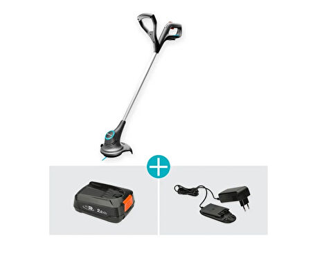 Gardena 14702 Akülü Kenar Kesme Makinesi SmallCut 23/18V P4A Set