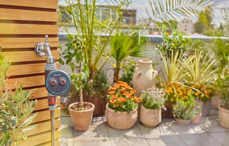 GARDENA 1897 Su Kontrolü Kolay Plus Sulama Bilgisayarı Zamanlayıcısı