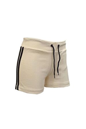 Ciciten 2400 Esnek Kısa Şeritli Spor Kadın Şort