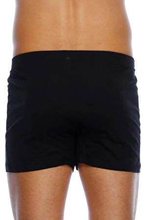 11523 Kutulu Düğmeli Pamuklu 2'li Erkek Boxer (S-4xl)