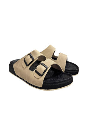 Pierre Cardin Çift Bantlı Ayarlı Anatomik Taban Kadın Terlik