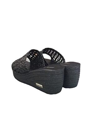 Pierre Cardin Anatomik Dolgu Topuk Günlük Kadın Terlik