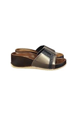 Pierre Cardin Anatomik Dolgu Topuk Günlük Bayan Terlik