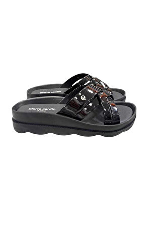 Pierre Cardin Dolgu Topuk Anatomik Taban Kadın Terlik